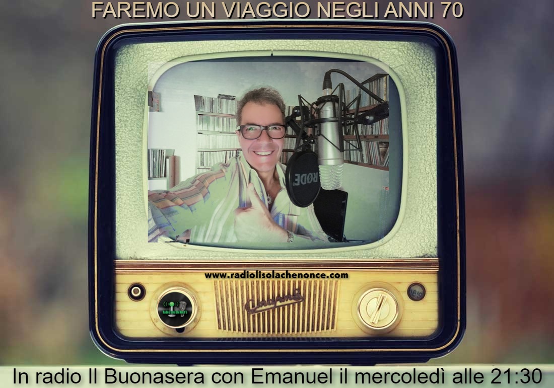 TV STORICA VIAGGIO ANNI 70